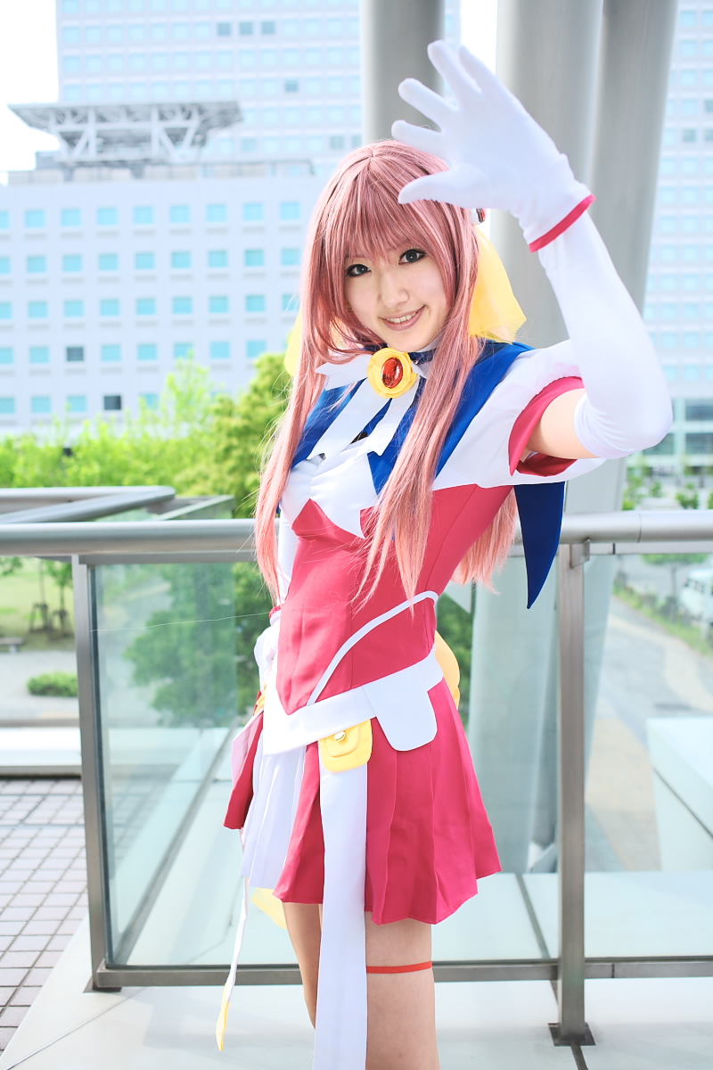 saya (cosplayer), escalayer, choukou (alicesoft), choukou tenshi escalayer, highres, photo (medium), tagme, cosplay