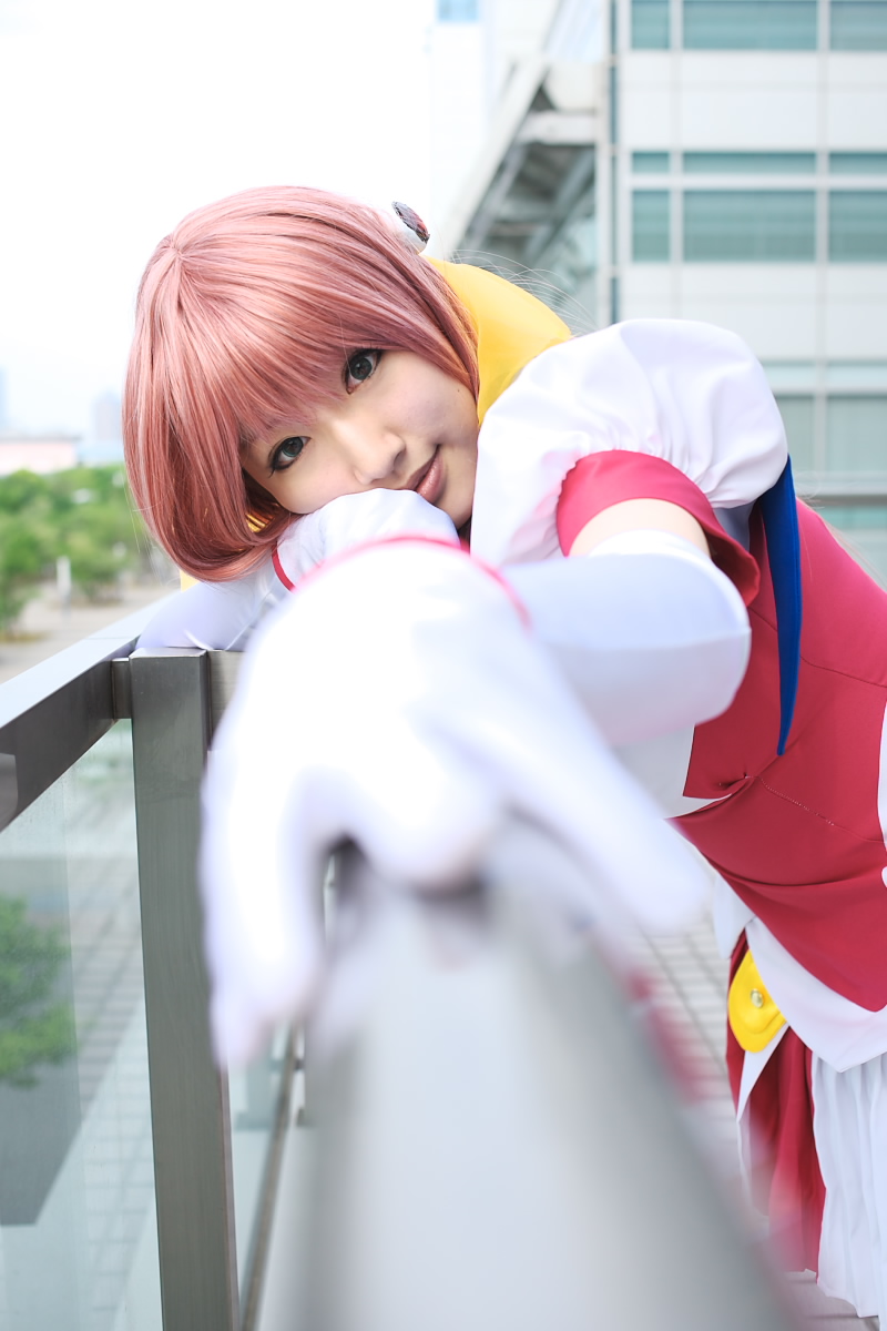 saya (cosplayer), escalayer, choukou (alicesoft), choukou tenshi escalayer, highres, photo (medium), tagme, cosplay