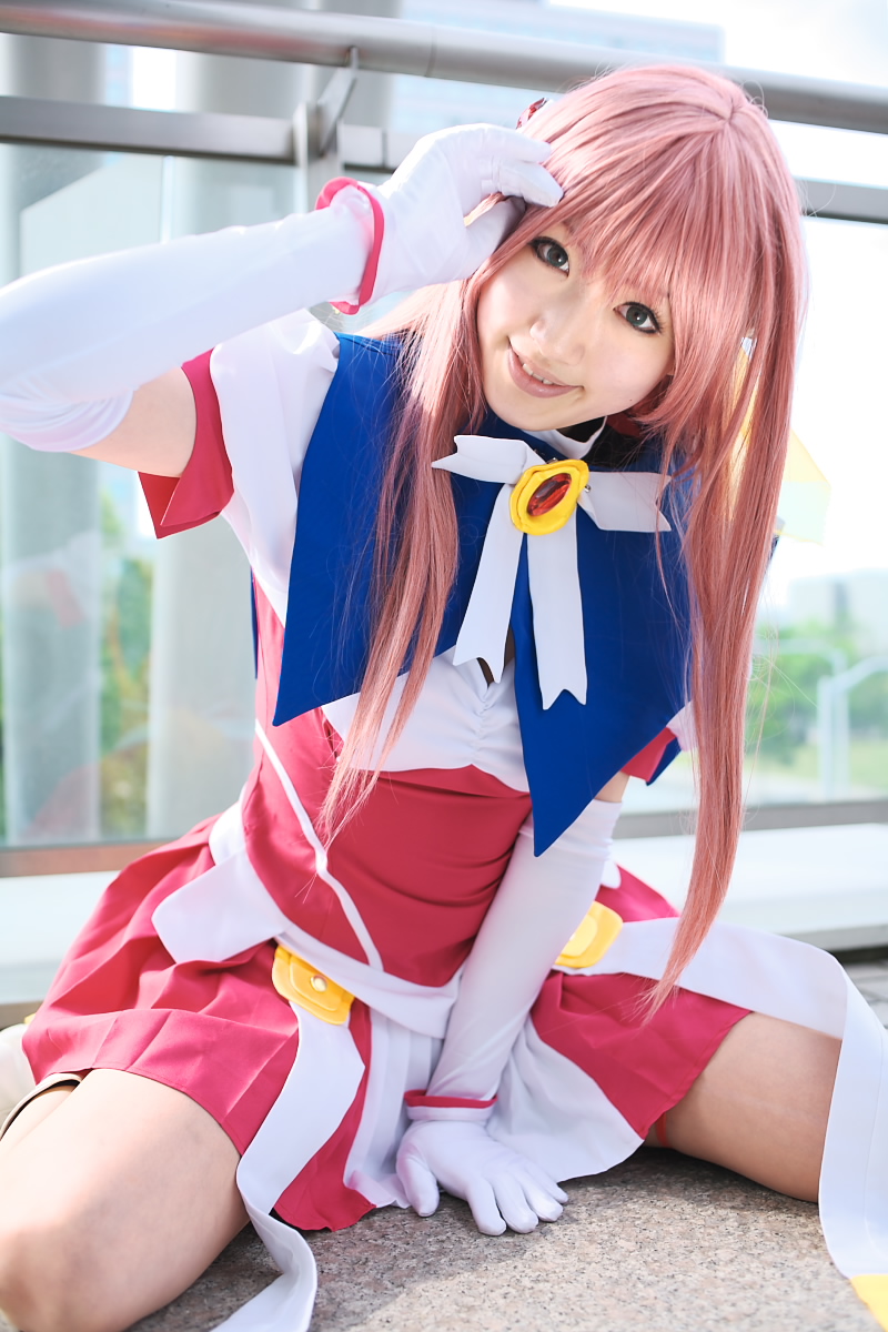 saya (cosplayer), escalayer, choukou (alicesoft), choukou tenshi escalayer, highres, photo (medium), tagme, cosplay