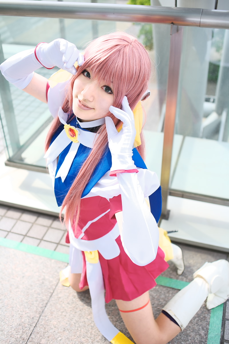 saya (cosplayer), escalayer, choukou (alicesoft), choukou tenshi escalayer, highres, photo (medium), tagme, cosplay