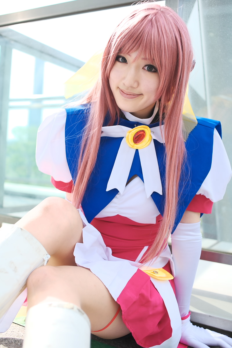 saya (cosplayer), escalayer, choukou (alicesoft), choukou tenshi escalayer, highres, photo (medium), tagme, cosplay