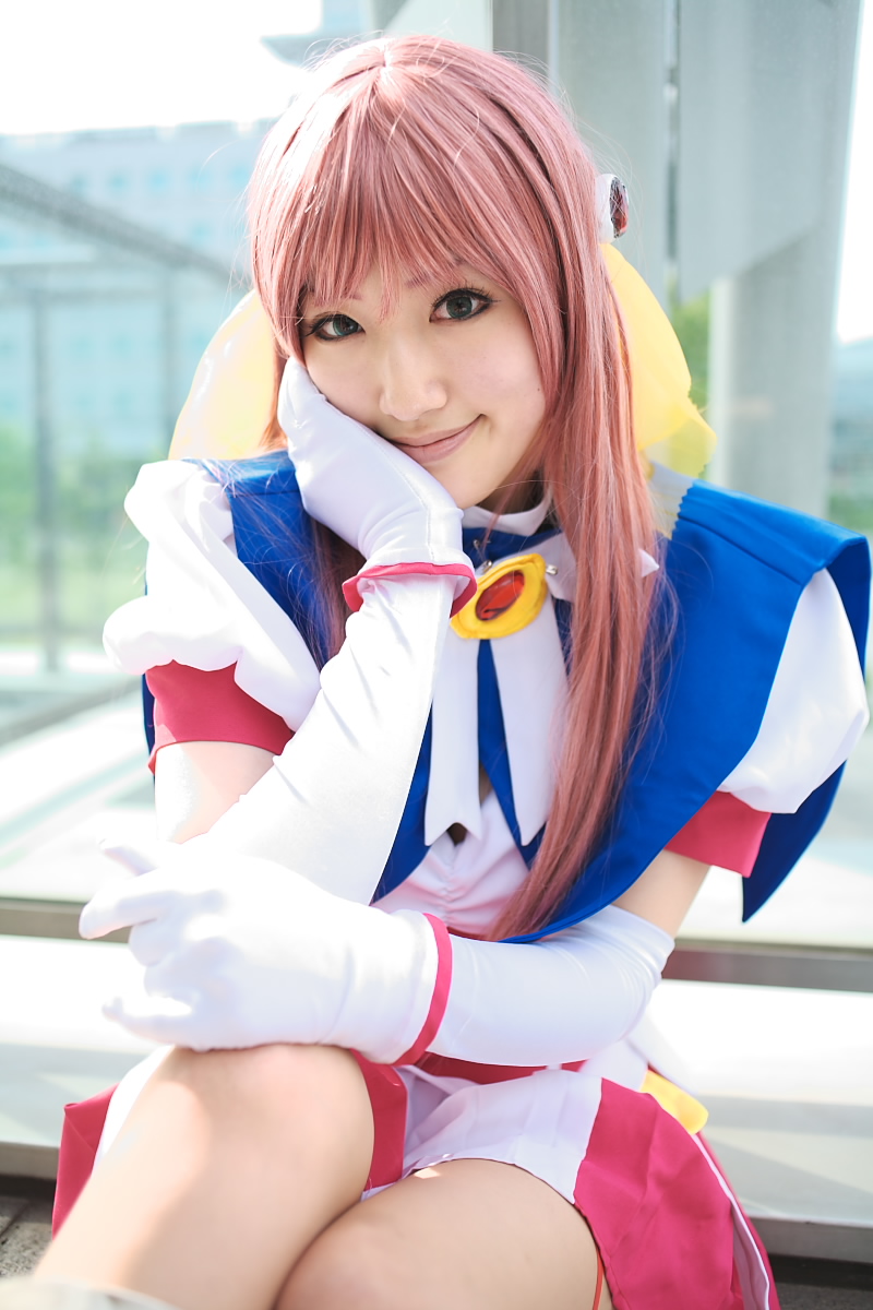 saya (cosplayer), escalayer, choukou (alicesoft), choukou tenshi escalayer, highres, photo (medium), tagme, cosplay