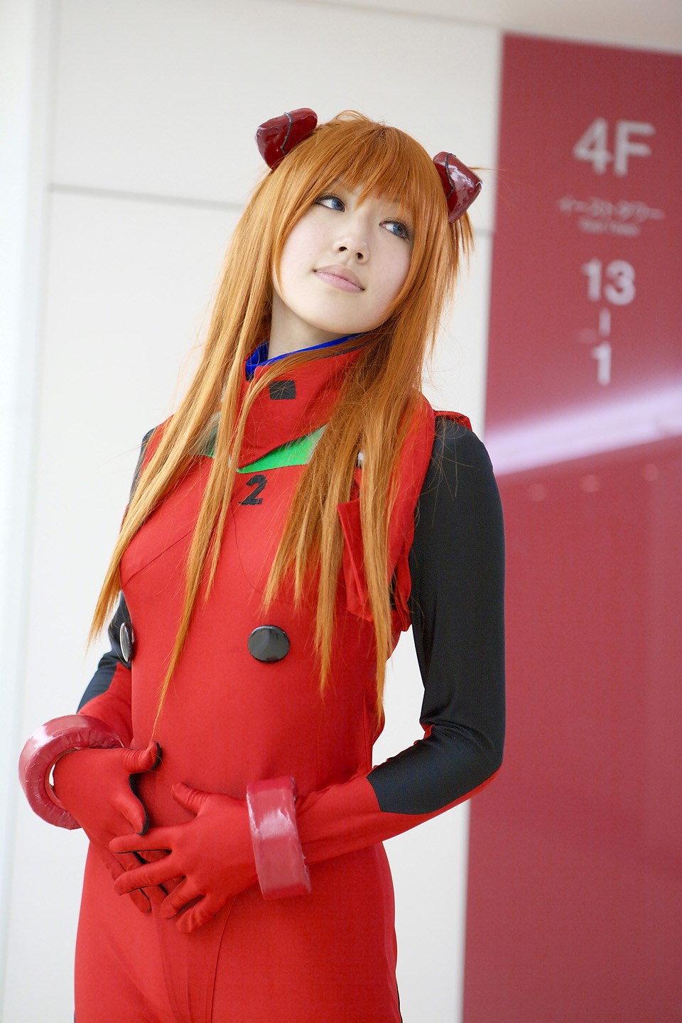 saya (cosplayer), neon genesis evangelion, highres, photo (medium), tagme, 1girl, cosplay, souryuu asuka langley (cosplay)