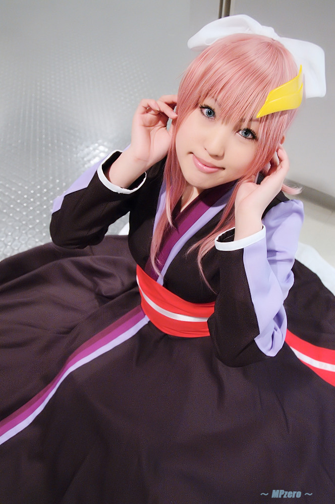 lacus clyne, moeka (cosplayer), gundam, gundam seed, photo (medium), cosplay