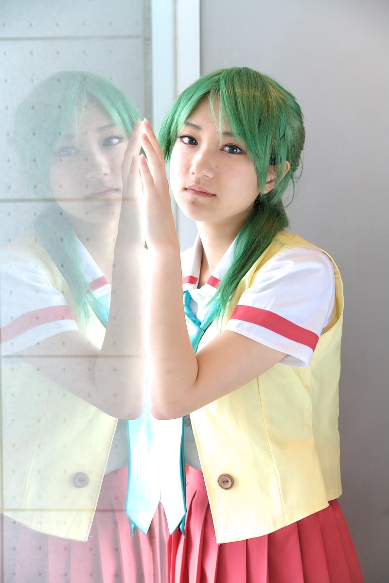 remon, sonozaki mion, higurashi no naku koro ni, highres, photo (medium), cosplay