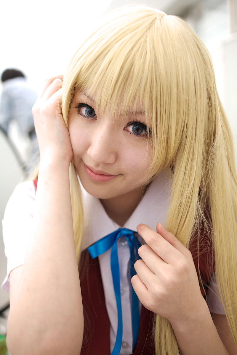 saya (cosplayer), evangeline a.k. mcdowell, mahou sensei negima!, highres, photo (medium), cosplay