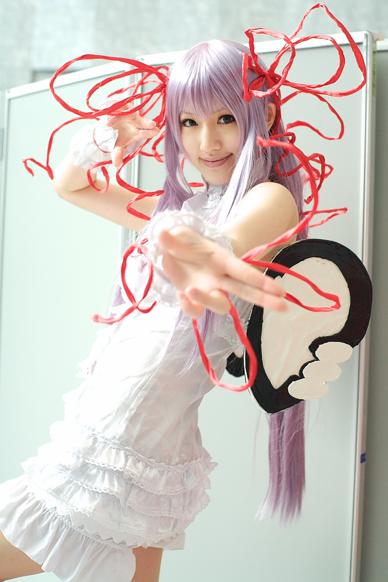 saya (cosplayer), al azif (demonbane), demonbane, highres, photo (medium), tagme, cosplay, purple hair