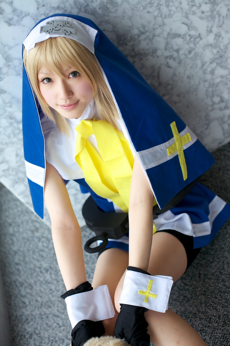 saya (cosplayer), bridget (guilty gear), arc system works, guilty gear, highres, photo (medium), cosplay