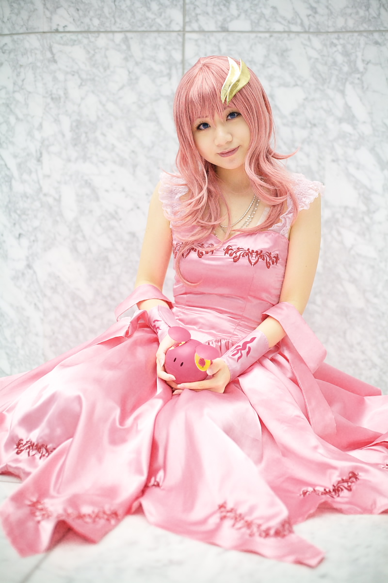lacus clyne, gundam, gundam seed, highres, photo (medium), cosplay, momoneko haru