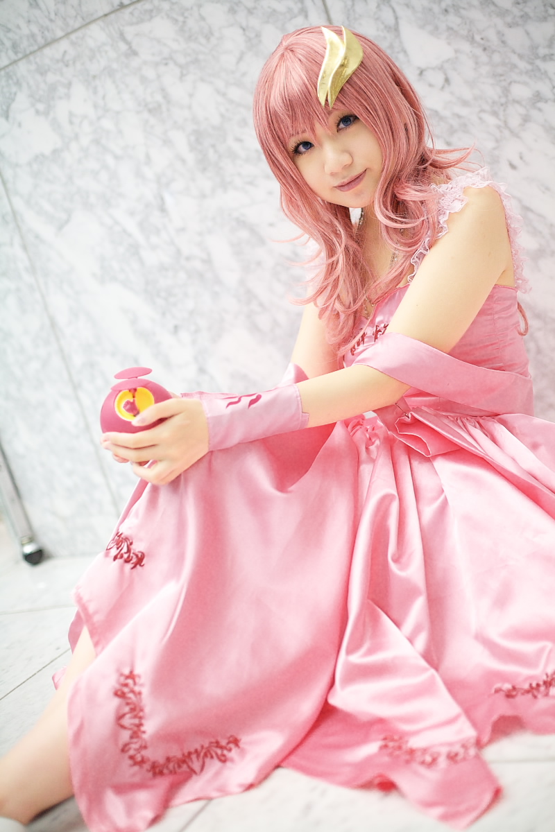 lacus clyne, gundam, gundam seed, highres, photo (medium), cosplay, momoneko haru