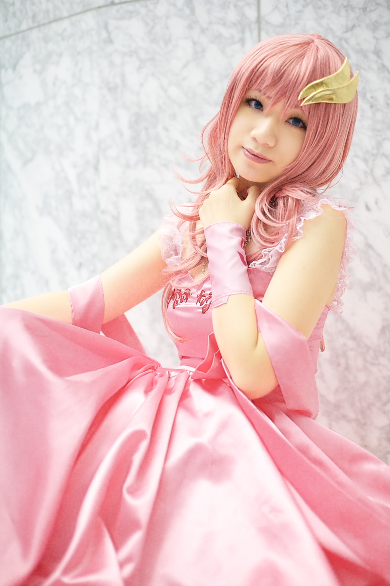 lacus clyne, gundam, gundam seed, highres, photo (medium), cosplay, momoneko haru