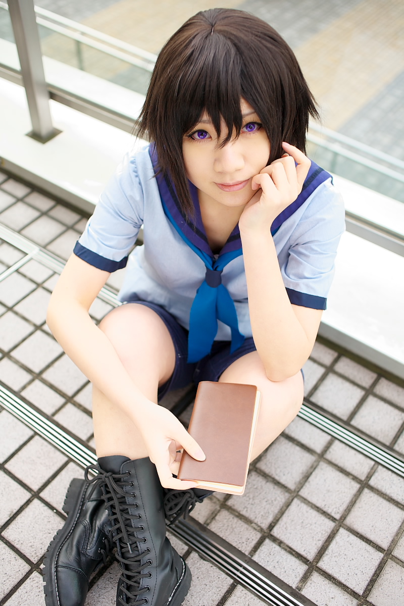 character request, highres, photo (medium), source request, cosplay, momoneko haru