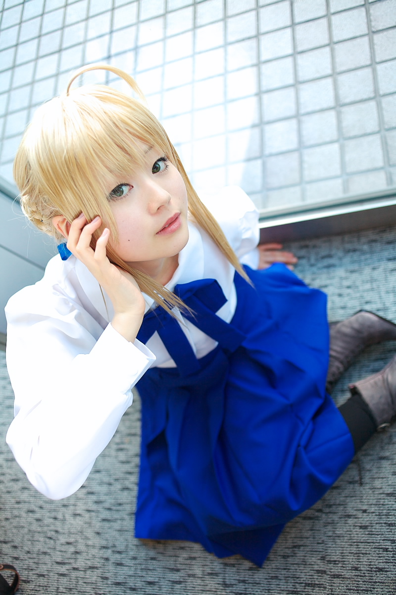 artoria pendragon (fate), kanata (model), saber (fate), fate/stay night, fate (series), highres, photo (medium), cosplay