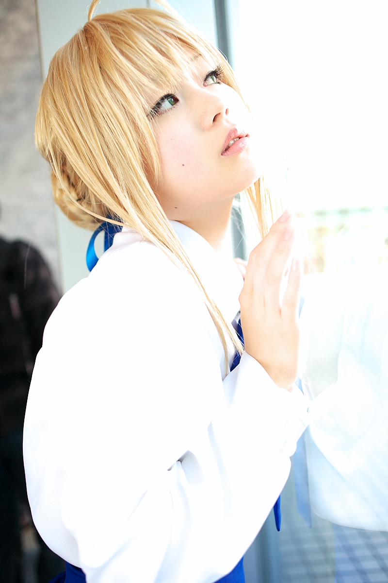 artoria pendragon (fate), kanata (model), saber (fate), fate/stay night, fate (series), highres, photo (medium), cosplay