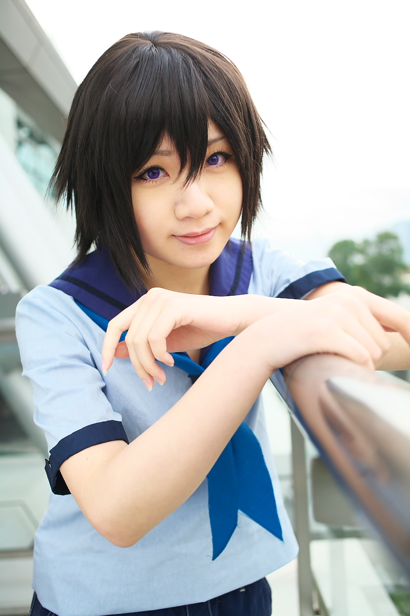 character request, highres, photo (medium), source request, cosplay, momoneko haru