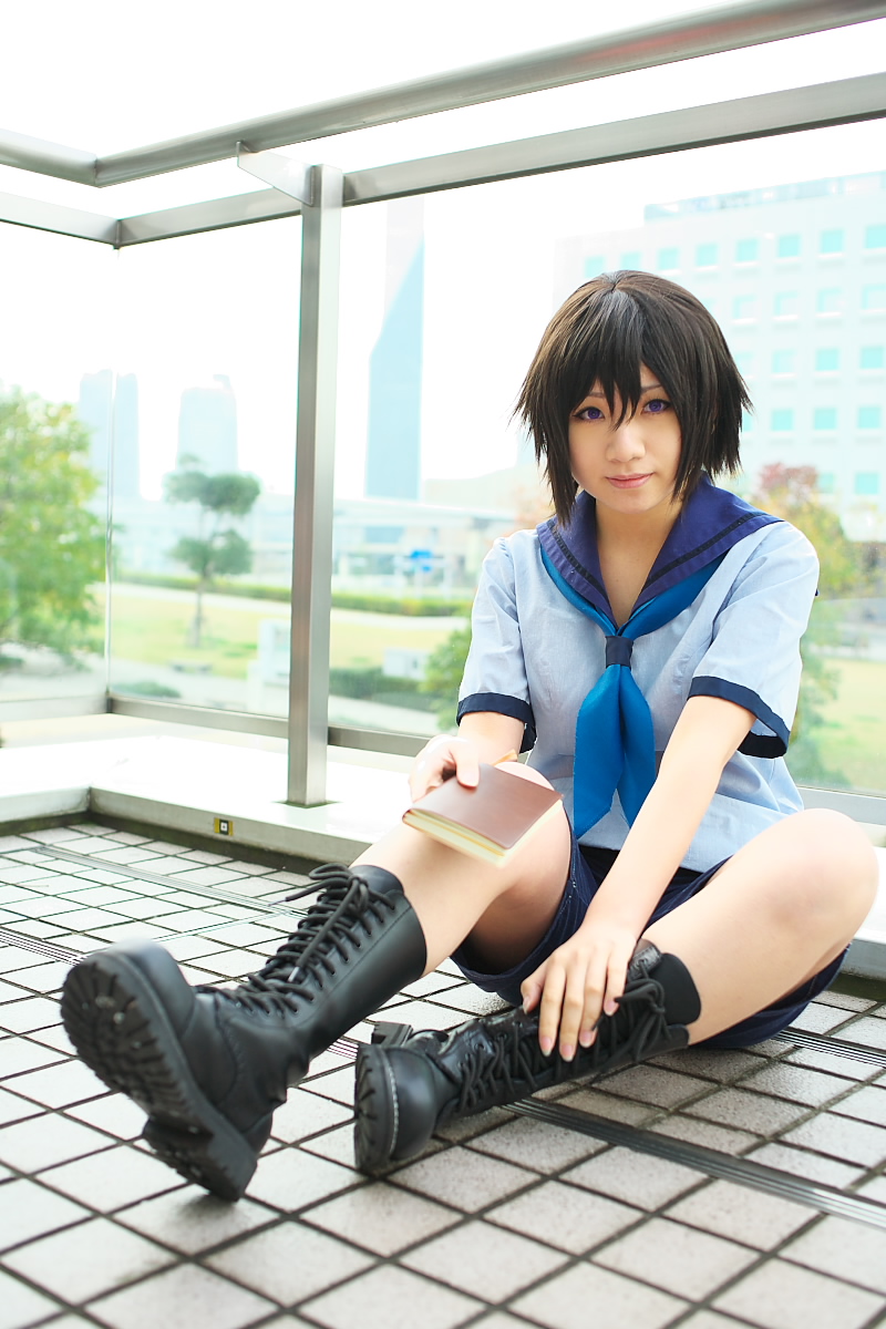 character request, highres, photo (medium), source request, cosplay, momoneko haru