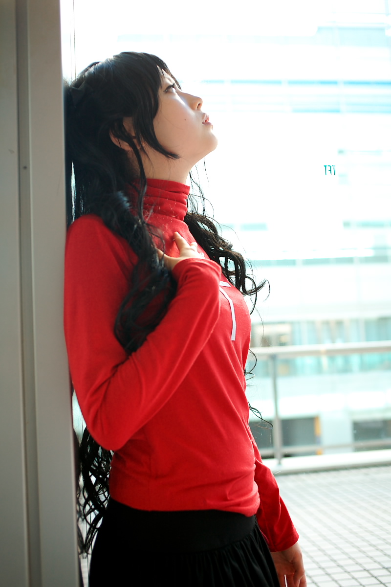 kanata (model), tohsaka rin, fate/stay night, fate (series), highres, photo (medium), cosplay