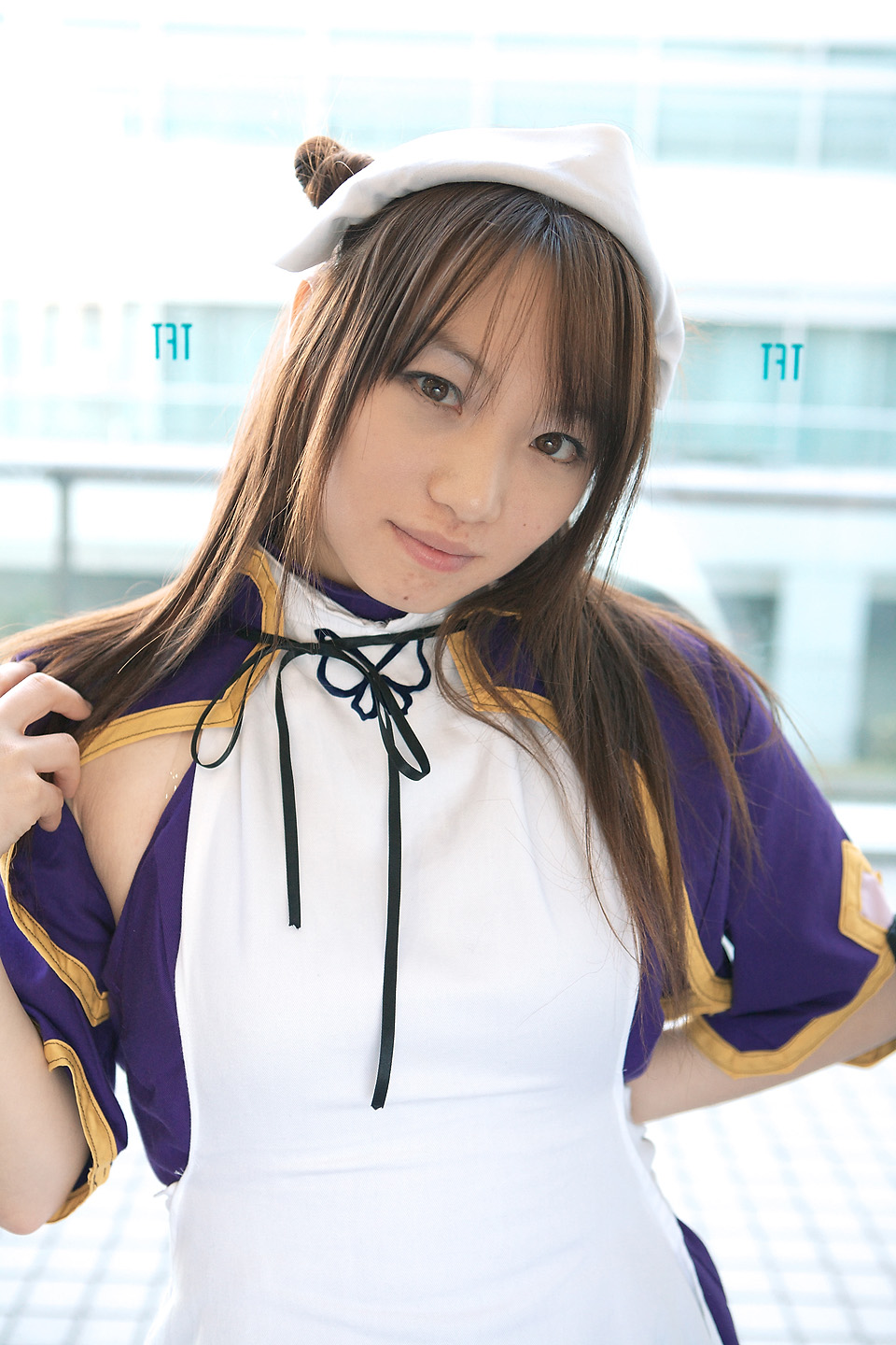 murasame (cosplayer), midou nene, touka gettan, highres, photo (medium), source request, tagme, 1girl, asian, cosplay, female focus, midou nene (cosplay), solo