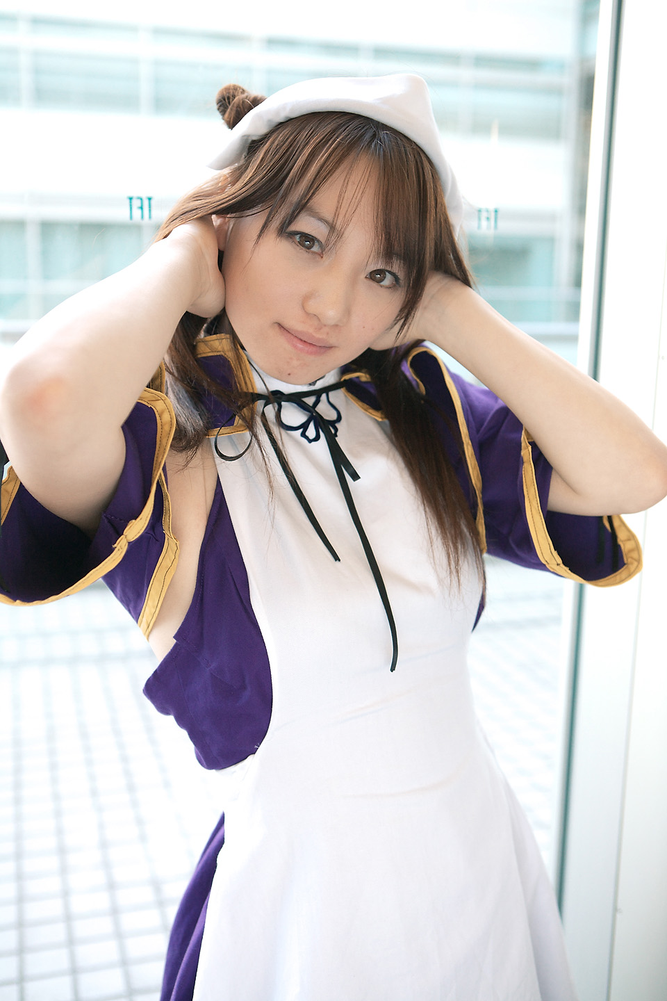 murasame (cosplayer), midou nene, touka gettan, highres, photo (medium), source request, tagme, 1girl, asian, cosplay, female focus, midou nene (cosplay), solo