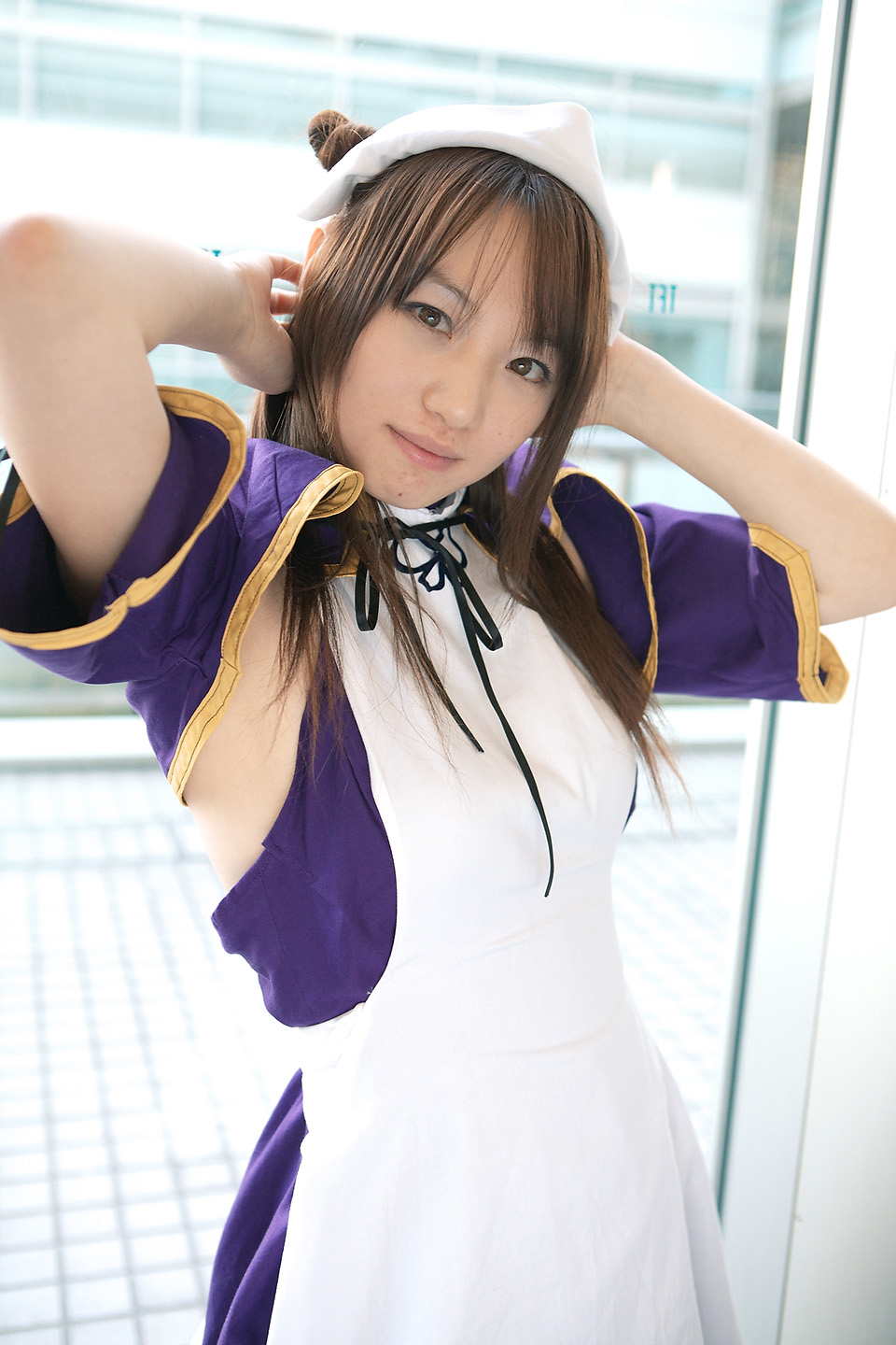 murasame (cosplayer), midou nene, touka gettan, highres, photo (medium), source request, tagme, 1girl, asian, cosplay, female focus, midou nene (cosplay), solo