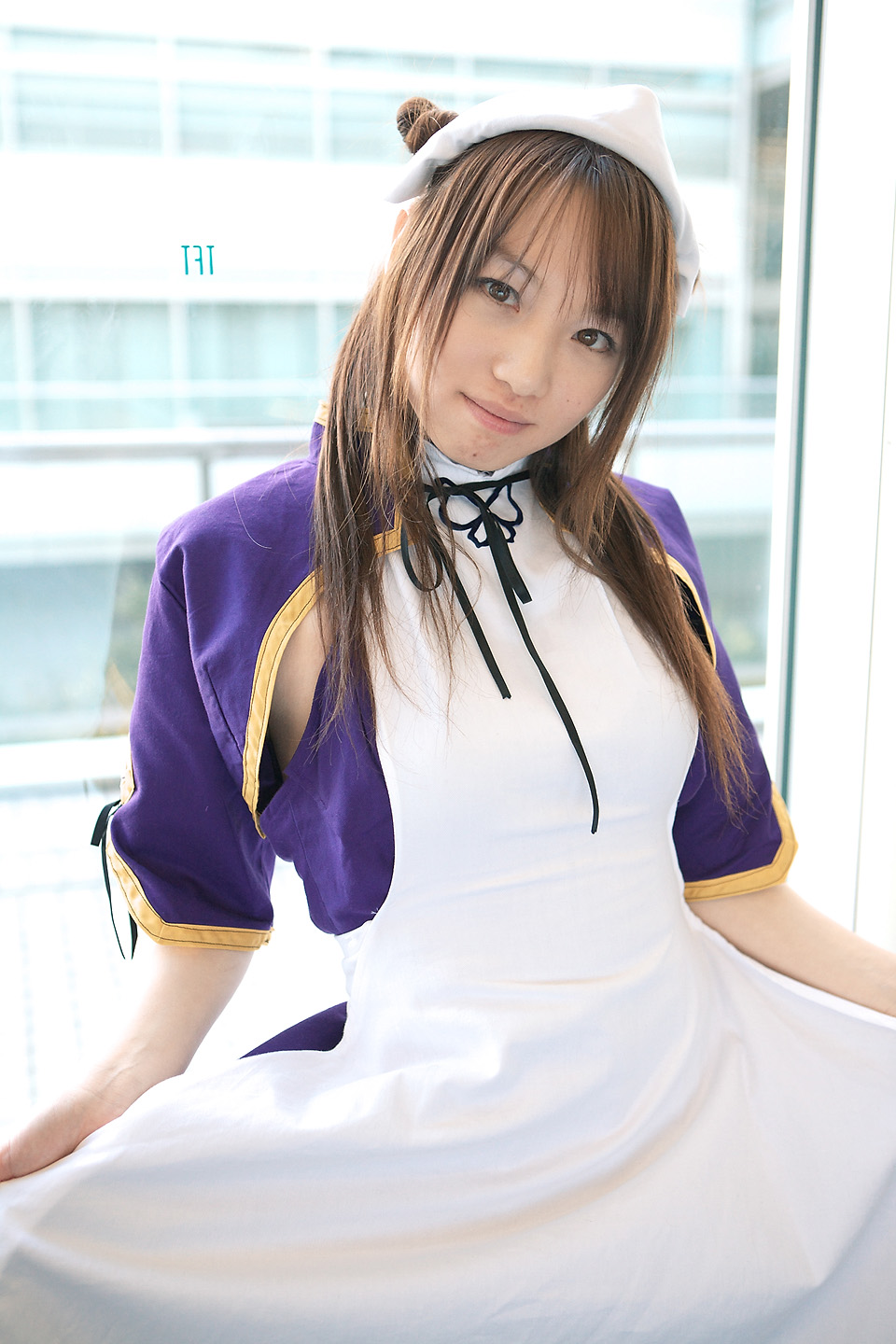 murasame (cosplayer), midou nene, touka gettan, highres, photo (medium), source request, tagme, 1girl, asian, cosplay, female focus, midou nene (cosplay), solo