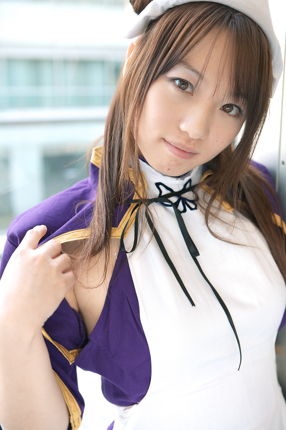 murasame (cosplayer), midou nene, touka gettan, highres, photo (medium), source request, tagme, 1girl, asian, cosplay, female focus, midou nene (cosplay), solo