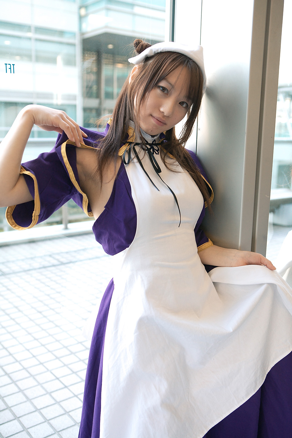 murasame (cosplayer), midou nene, touka gettan, highres, photo (medium), source request, tagme, 1girl, asian, cosplay, female focus, midou nene (cosplay), solo