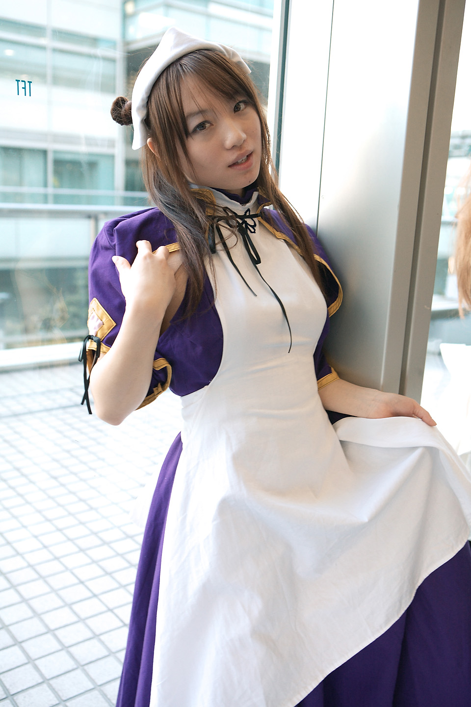 murasame (cosplayer), midou nene, touka gettan, highres, photo (medium), source request, tagme, 1girl, asian, cosplay, female focus, midou nene (cosplay), solo