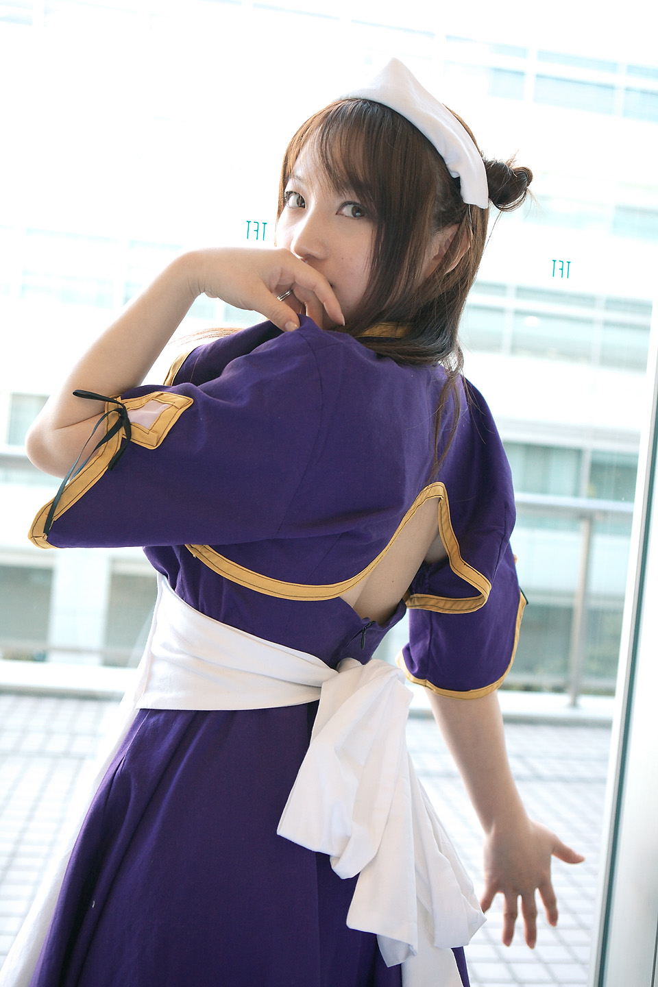 murasame (cosplayer), midou nene, touka gettan, highres, photo (medium), source request, tagme, 1girl, asian, cosplay, female focus, midou nene (cosplay), solo