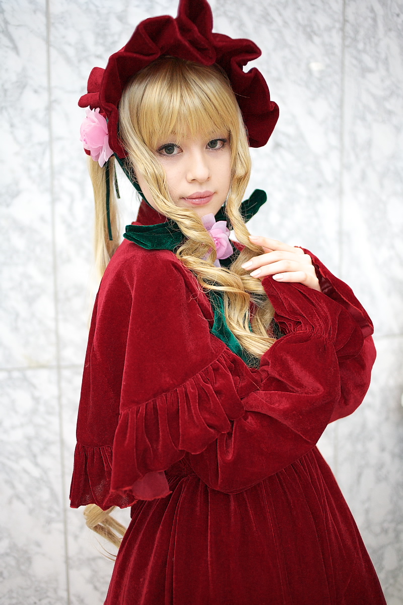 shinku, rozen maiden, highres, photo (medium), tagme, cosplay