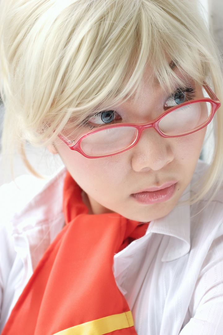 non, miss spencer, rumble roses, photo (medium), cosplay, glasses