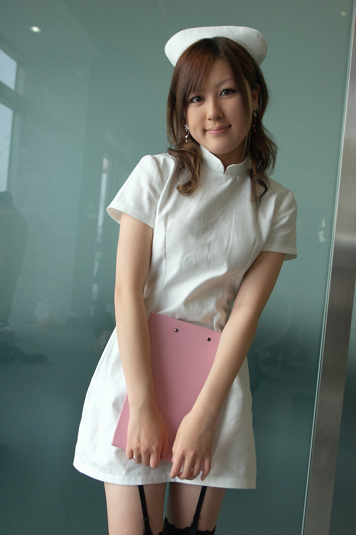 maron, photo (medium), clipboard, cosplay, garter belt, nurse, thighhighs
