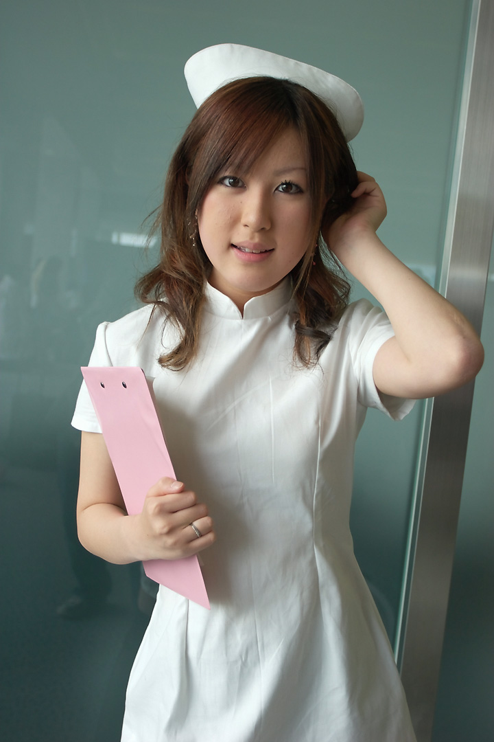 maron, photo (medium), clipboard, cosplay, nurse
