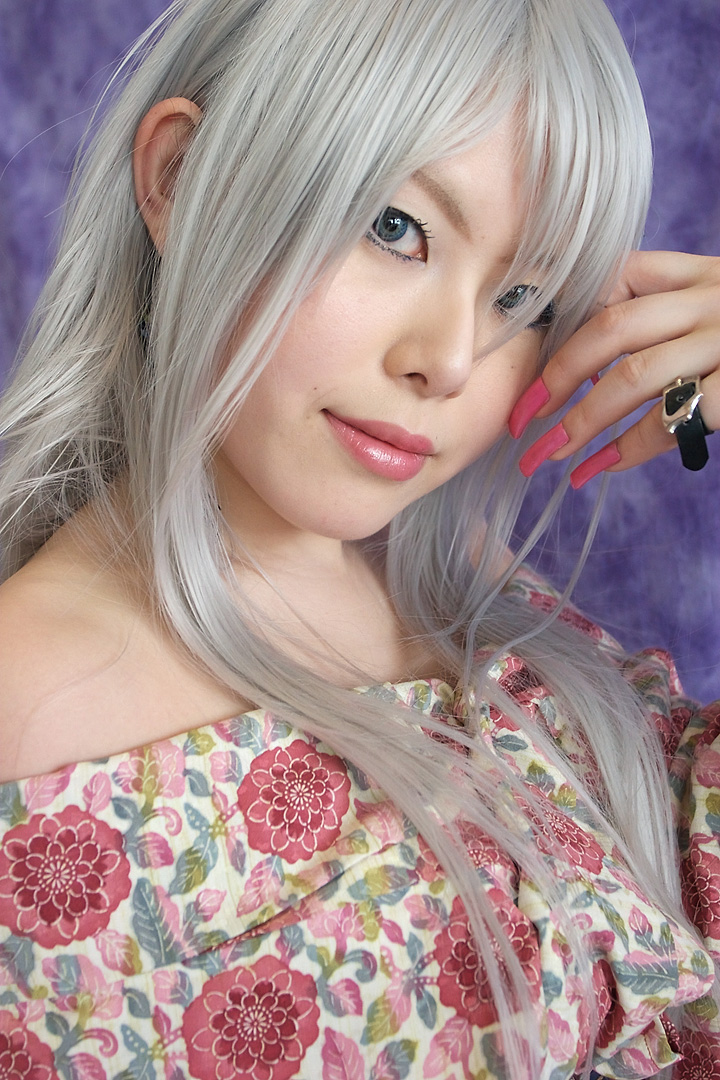takizawa kazuya, natsume maya, tenjou tenge, silver hair, photo (medium), cosplay