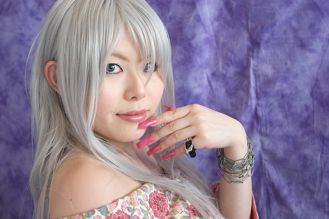takizawa kazuya, natsume maya, tenjou tenge, silver hair, photo (medium), cosplay, sword, weapon