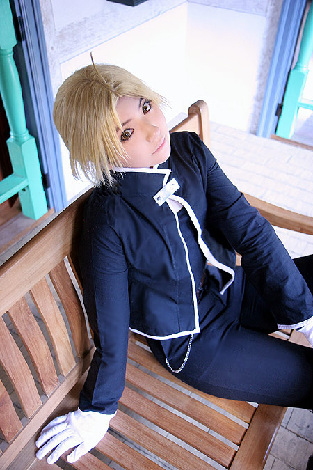 mizuhara arisa, edward elric, fullmetal alchemist, photo (medium), cosplay, crossdressing