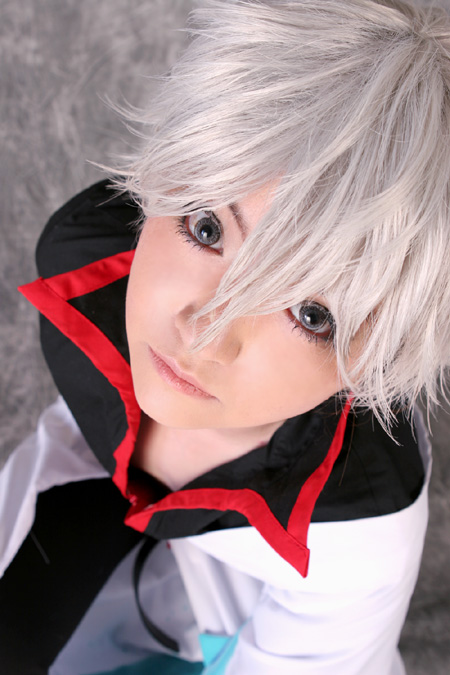 mizuhara arisa, sakata gintoki, gintama, silver hair, photo (medium), cosplay
