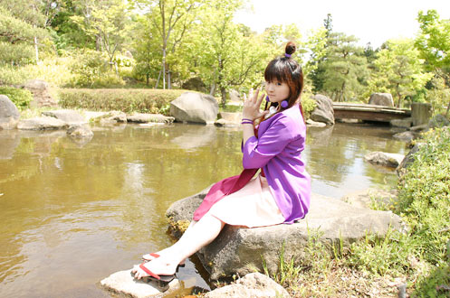 mizuhara arisa, maya fey, ace attorney, capcom, lowres, photo (medium), tagme, cosplay