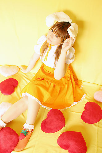 mizuhara arisa, usada akari, di gi charat, lowres, photo (medium), tagme, cosplay