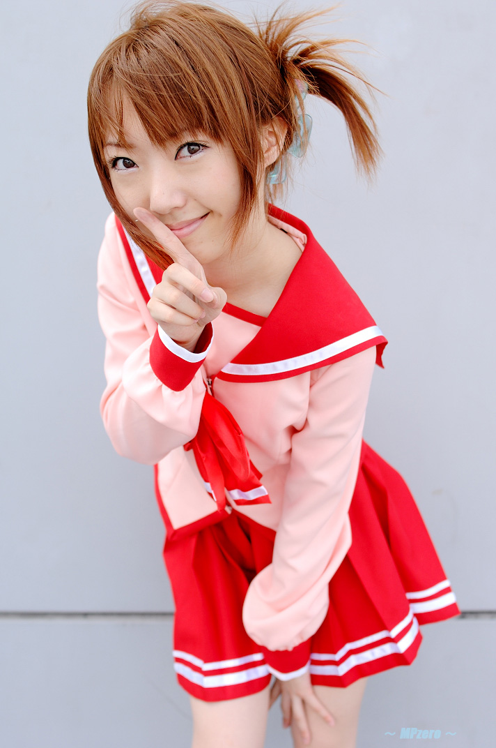 rin, sasamori karin, to heart, to heart (series), photo (medium), tagme, cosplay, school uniform, serafuku