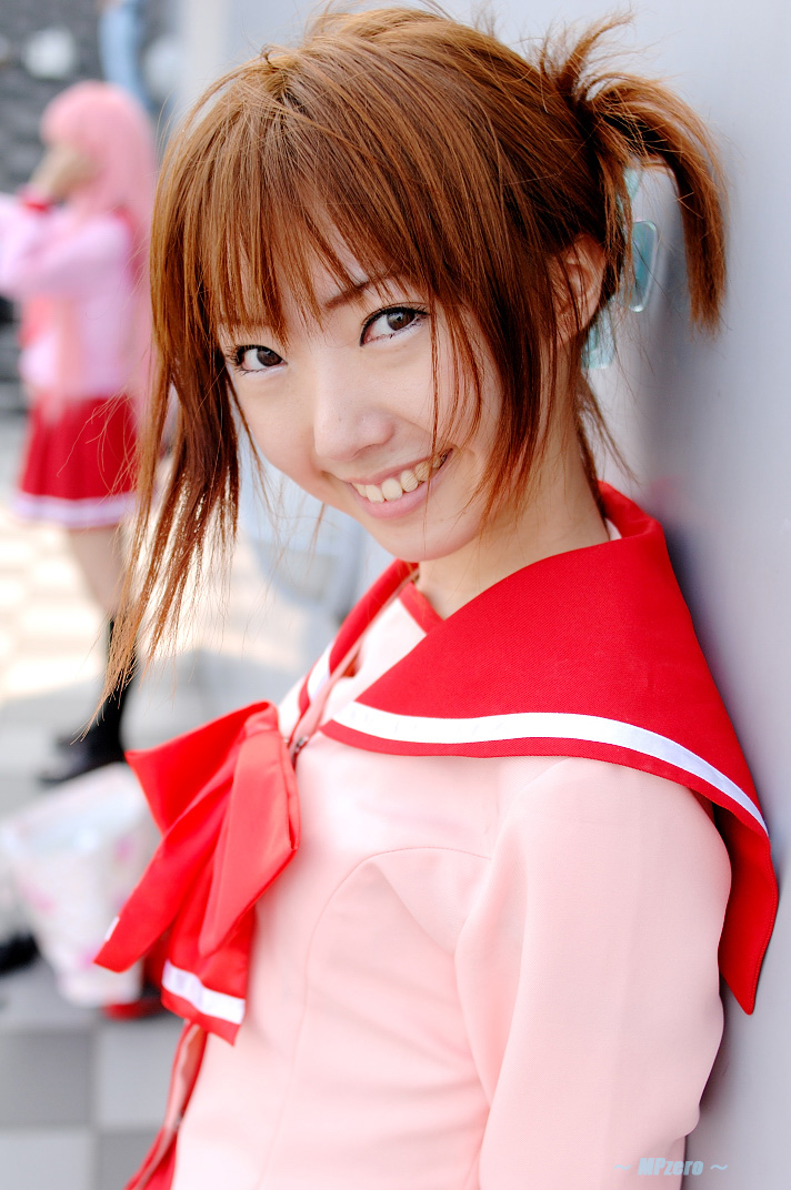 rin, sasamori karin, to heart, to heart (series), photo (medium), tagme, cosplay, school uniform, serafuku