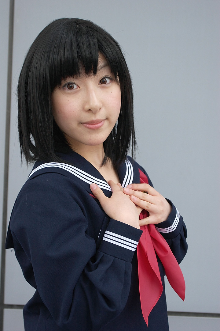 awatsuki anzu, toujou aya, ichigo 100%, photo (medium), tagme, cosplay, school uniform, serafuku