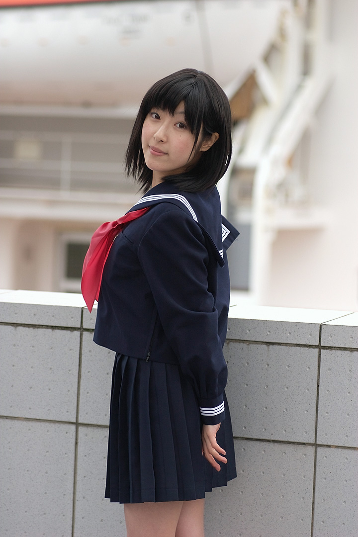 awatsuki anzu, toujou aya, ichigo 100%, photo (medium), tagme, cosplay, school uniform, serafuku
