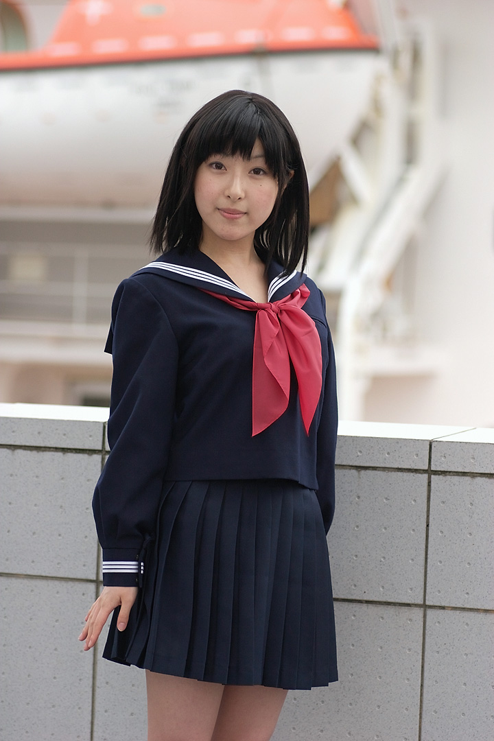 awatsuki anzu, toujou aya, ichigo 100%, photo (medium), tagme, cosplay, school uniform, serafuku