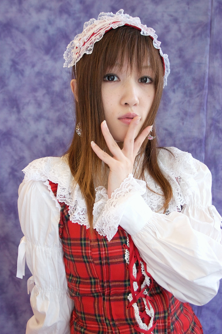 kirishiro tsukimi, character request, photo (medium), source request, bonnet, cosplay, dress, lace