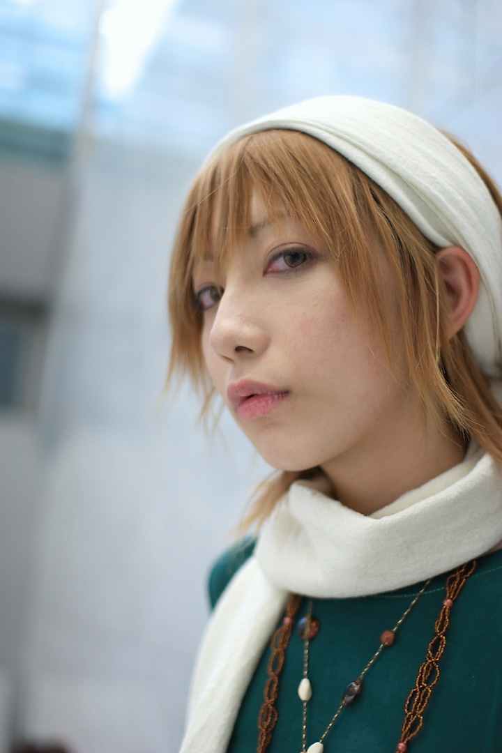 sugar sugar rune, photo (medium), beads, cosplay, hairband, houx, kiri kosuke, scarf