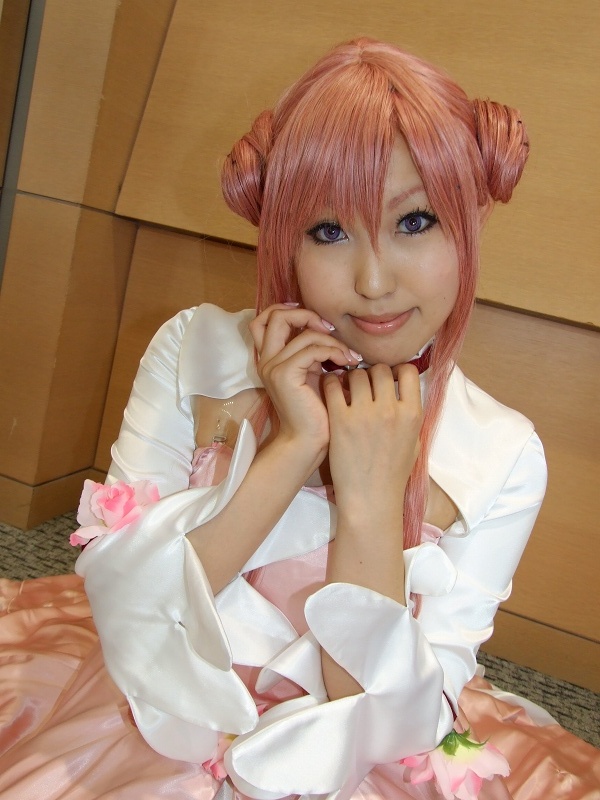 euphemia li britannia, moeka (cosplayer), code geass, photo (medium), cosplay, evening gown, flower