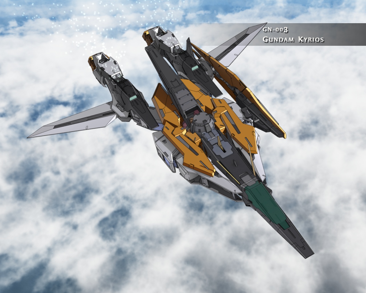 zefai, gundam kyrios, kyrios, gundam, gundam 00, 00s, armor, helmet, machinery, mecha, no humans, robot, weapon