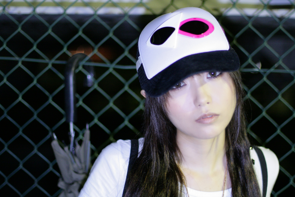 shio, photo (medium), tagme, baseball cap, hat, shirt, suspenders, t-shirt
