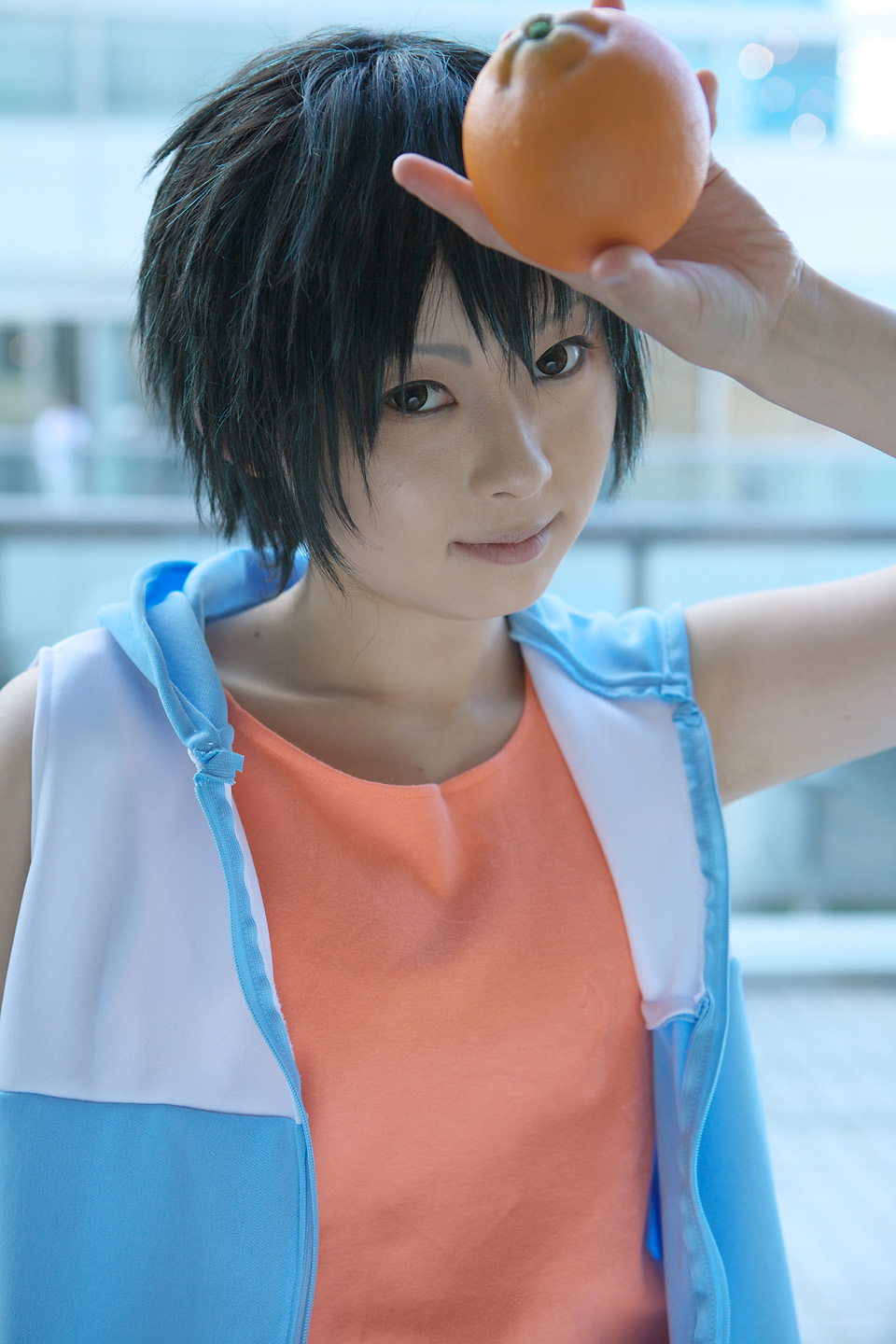 hanabi (model), highres, photo (medium), tagme, food, fruit, orange (fruit)